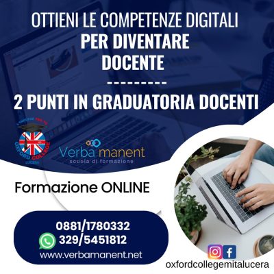 Ottieni le Competenze Digitali per Diventare un Docente di Successo