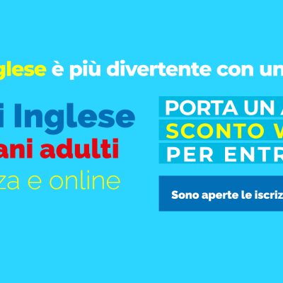 aperte le iscrizioni ai corsi di inglese